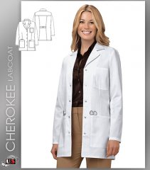 CHEROKEE Next Generation 32" Snap Front Lab Coat