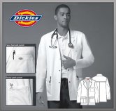 Dickies Gen Flex Contrast Stitch Youtility Men’s Lab Coat Dickies Gen Flex Contrast Stitch Youtility Men’s Lab Coat