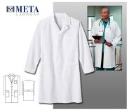 Meta Labwear Nano-Care 39" Mens Labcoat Meta Labwear Nano-Care 39" Mens Labcoat