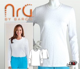 Barco NRG Uniforms Women's Long Sleeve Ombre underscrub T-Shirt