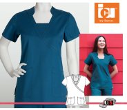 ICU Barco arcRelease™ 4 Pocket Fashion Mock Wrap Top ICU Barco arcRelease™ 4 Pocket Fashion Mock Wrap Top