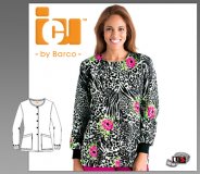 ICU Barco Uniforms Sylo Women's 2 Pocket Warm Up Jacket