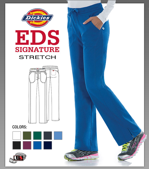 Dickies EDS Signature Low Rise Straight Leg Drawstring Pant - Click Image to Close