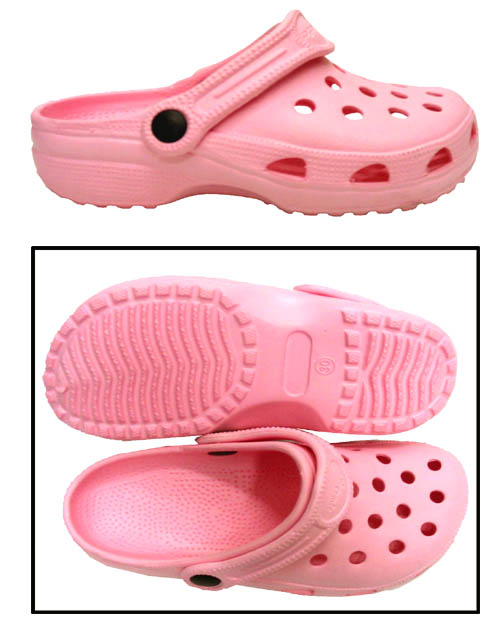 Ladies Fashion Clogs - Pink