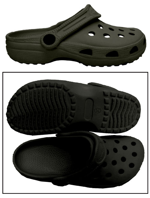 Ladies Fashion Clog - Black