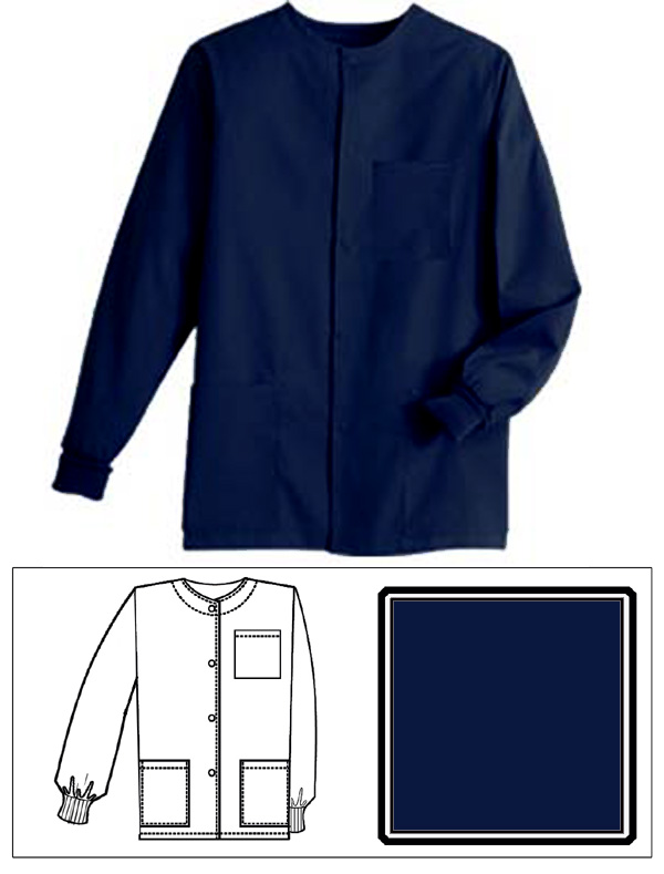Navy Warm-Up Jacket