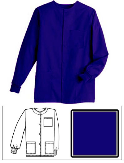 Royal Blue Warm-Up Jacket