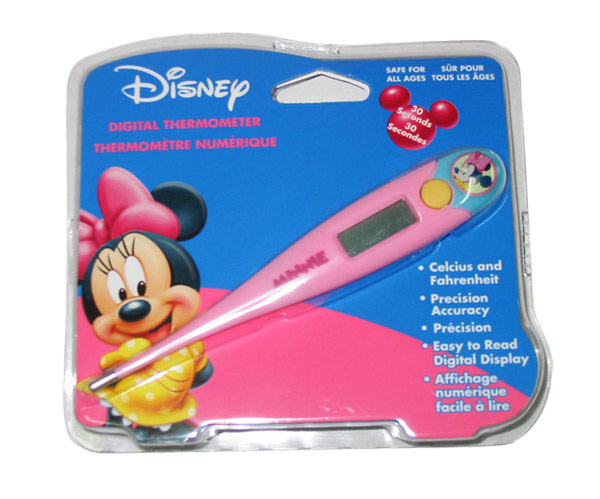 Disney Minnie Digital Thermometer - Click Image to Close