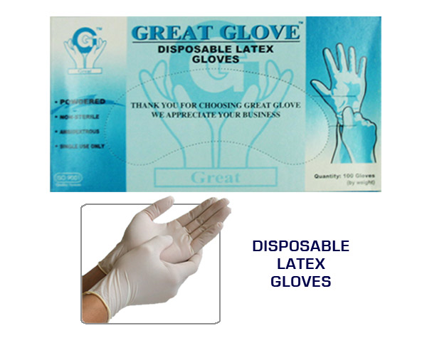 Great Glove  Disposable Latex Gloves