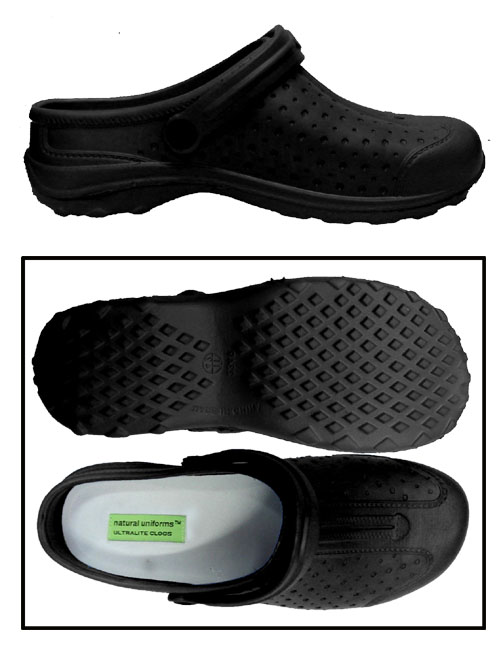 Ultralite Comfort Clog - Black