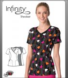 Cherokee Infinity Find it in Your Heart Mock Wrap Top