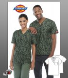 Dickies Scratch That Olive Jr. Fit Round Neck Top