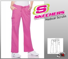 Skechers Solid Fashion Drawstring Pant