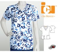 ICU Barco Printed Scrub Uniforms