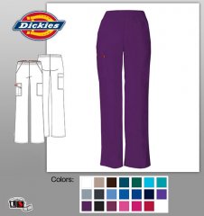Dickies EDS Signature Missy Fit Natural Rise Tapered Leg Pull-On