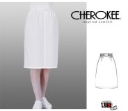 Cherokee White Boxer Skirt