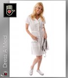 Dress A Med Medical Stylish Dress with Gathered Elastic Side