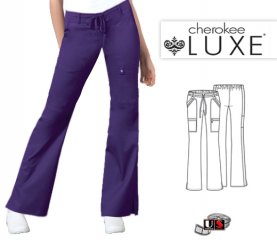 Cherokee Luxe Stretch Junior Fit Flare Leg Pant