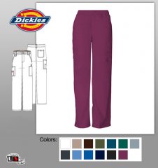 Dickies EDSMen's Zip Fly Pull-on Pnt all Around Elastic Waistbnd