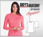Greys Anatomy Signature Solid Stretch Christina Long SleeveTee