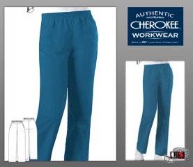 Cherokee Workwear's Solid Women's Pull-on Pant