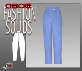 Cherokee Fashion Solids Original Boxer Pant in Ciel