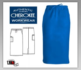 Cherokee Workwear 30" Drawstring Skirt