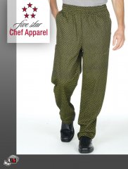 18100-LIME-ZEST Five Star Pull-On Chef Pant