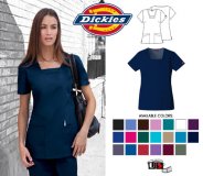 Dickies Classic Missy Fit Square Neck Top