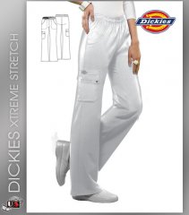 Dickies Xtreme Stretch Original Junior Fit Moderate Flare Leg Pa