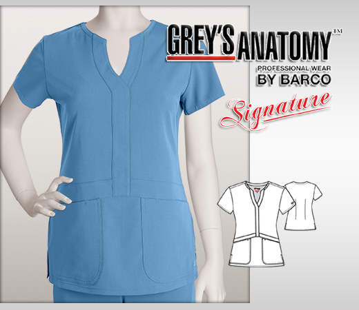 Greys Anatomy Signature arclux w/4-Way Stretch 2 Pckt - Ceil - Click Image to Close