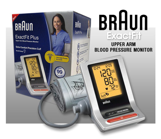 Braun Exactfit Plus Bp5900 Upper Arm Blood Pressure Monitor - Click Image to Close