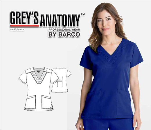 Grey's Anatomy arclux Laser Cut with Self Insert - Indigo - Click Image to Close