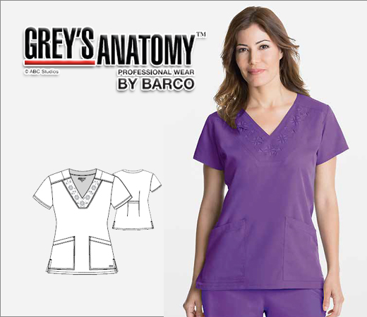 Grey's Anatomy arclux Laser Cut with Self Insert - Grapevine - Click Image to Close