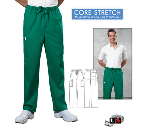 Cherokee Workwear's Core Stretch Men's Utility Pant - Click Image to Close