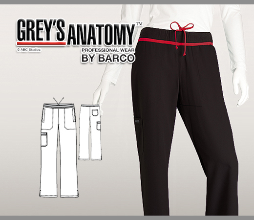 Grey's Anatomy arclux 4 Pocket Cargo Pants - BWM - Click Image to Close