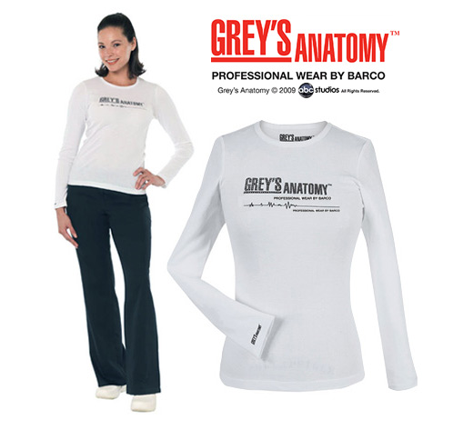 Greys Anatomy Long Sleeves Tees - Click Image to Close