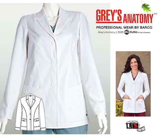 Grey's Anatomy ArcLux Lab Coat - Click Image to Close