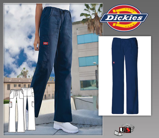 Dickies Soft Works Original Junior Fit Scrub Pant - Click Image to Close