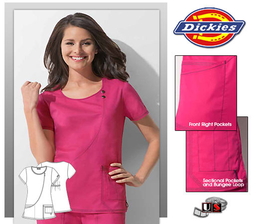 Dickies Gen Flex Youtility Round Neck Top - Click Image to Close