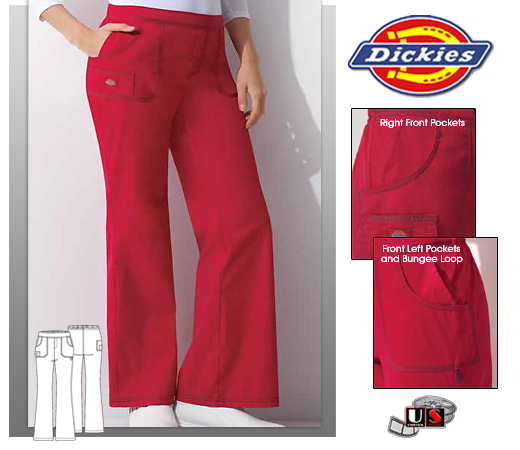 Dickies Gen Flex Original Junior Fit Youtility Flat Front Pant - Click Image to Close