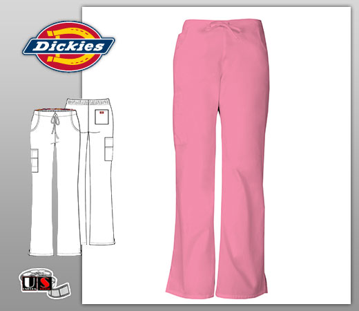 Dickies EDS Signature Missy Fit Mid-Rise Drawstring Cargo Pant - Click Image to Close