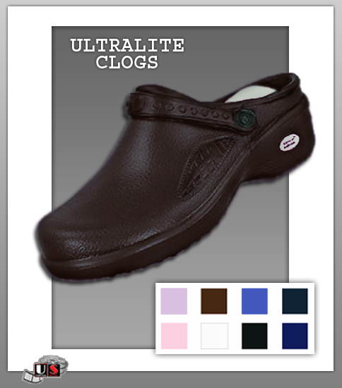 Nursing Clogs Brown - Click Image to Close