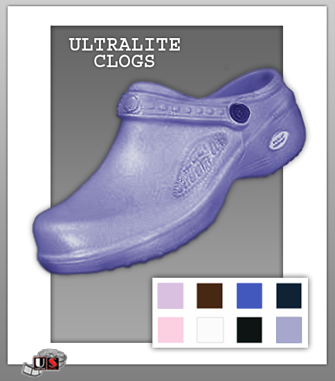 Nursing Clogs Ceil Blue - Click Image to Close