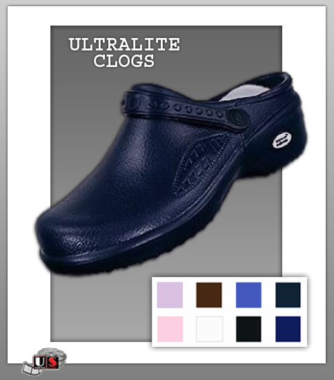 Nursing Clogs Navy - Click Image to Close