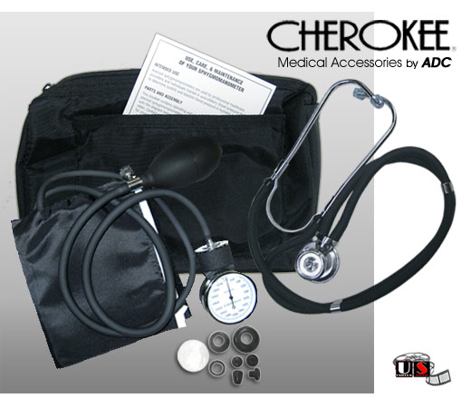 New Student Kit Stethoscope Blood Pressure with Nylon Case - Click Image to Close