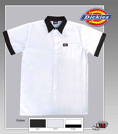 Dickies Chef Cook Shirt - Click Image to Close