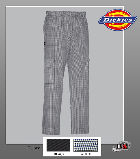 Dickies Chef Double Zip Cargo Pant - Click Image to Close