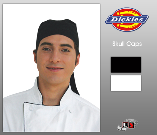 Dickies Chef Skull Caps - Click Image to Close