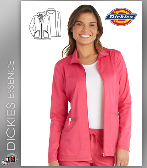 Dickies Essence Womens Warm-Up Jacket - Click Image to Close